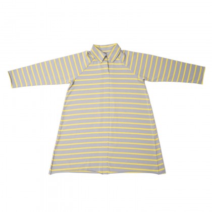 Simple Dress yellow stripes 23.3