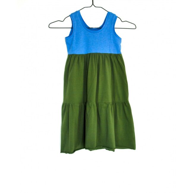 Loose Dress boxer green / blue