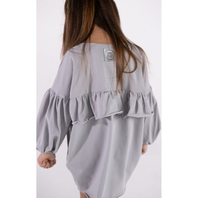 Frill Dress grey 19.2