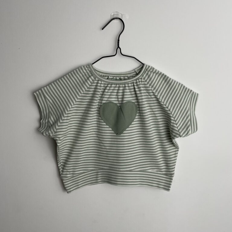 Shortie green stripes