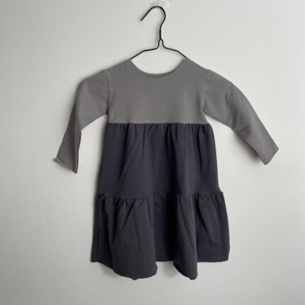 Loose Dress cream / dark grey 16.2