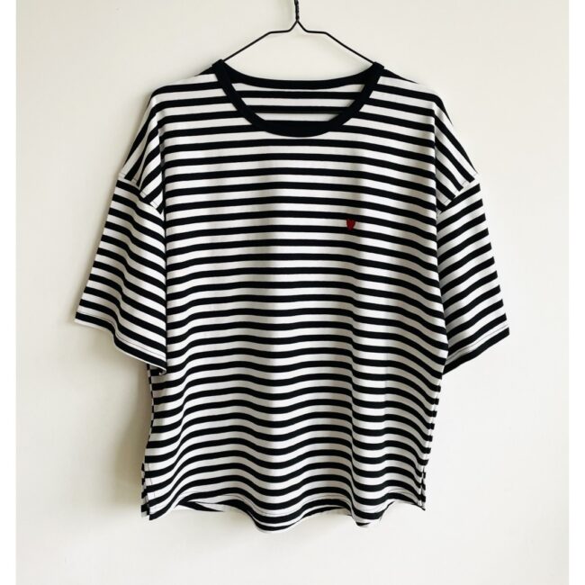 T-shirt classic black stripes