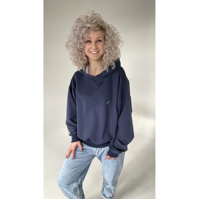 *** LIMITED *** Hoodie Blouse dark blue