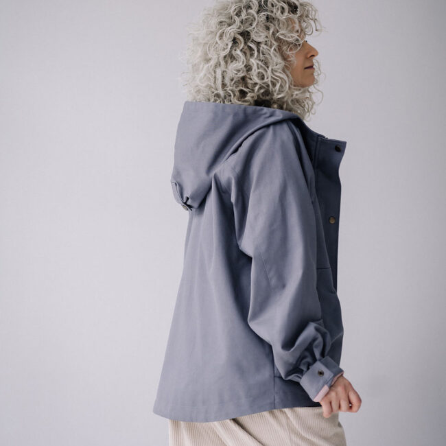 Short Jacket grey - obrazek 3