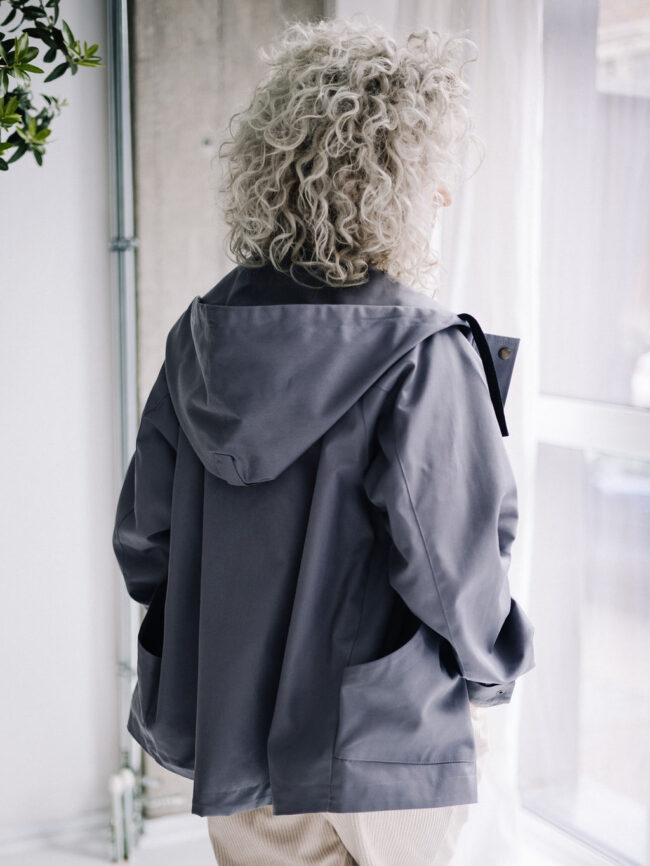 Short Jacket grey - obrazek 2