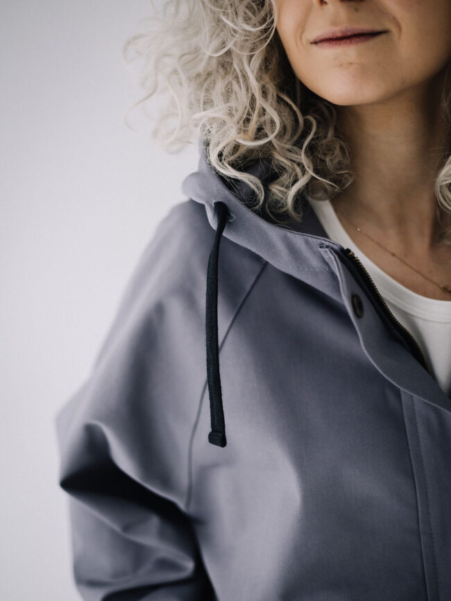 Short Jacket grey - obrazek 4