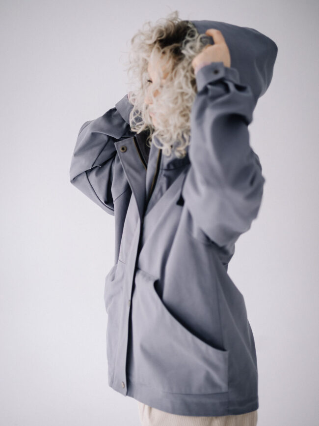 Short Jacket grey - obrazek 5