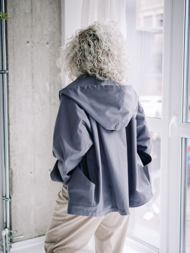 Short Jacket grey - obrazek 7