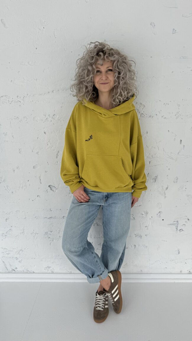 Hoodie Blouse olive