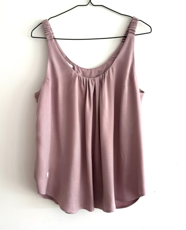 Top Pola light pink