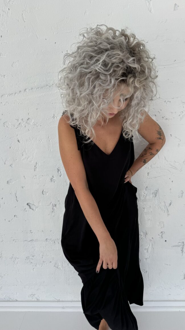 Frill Dress black - obrazek 6