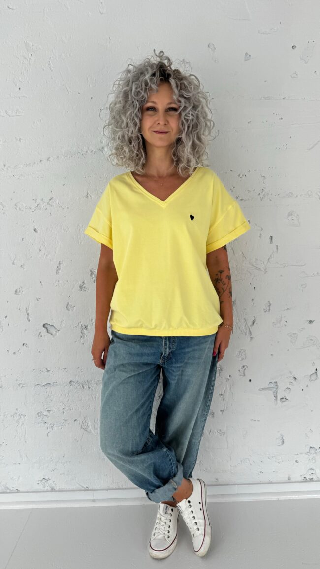 T-shirt Alina lemon - obrazek 2
