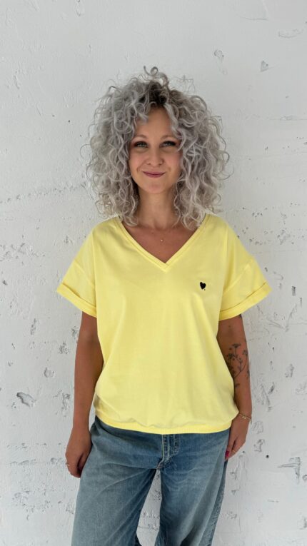 T-shirt Alina lemon