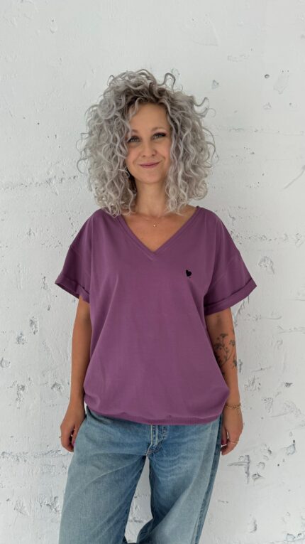 T-shirt Alina purple