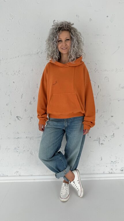 Hoodie Blouse orange