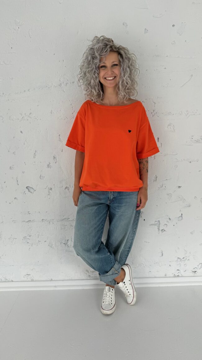 T-shirt Kaja orange - obrazek 3