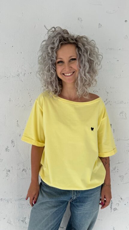 T-shirt Kaja lemon