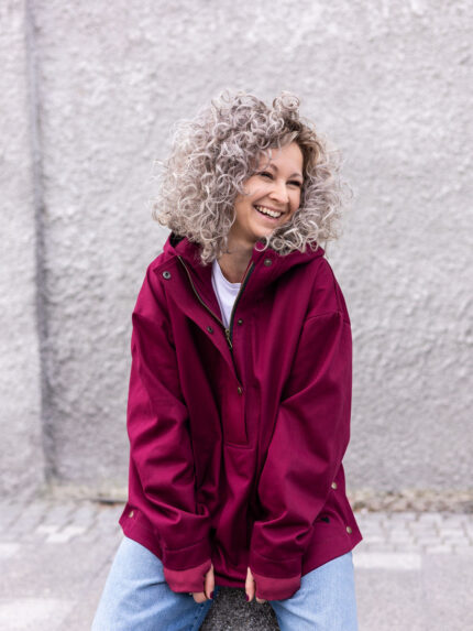 Hoodie Jacket claret