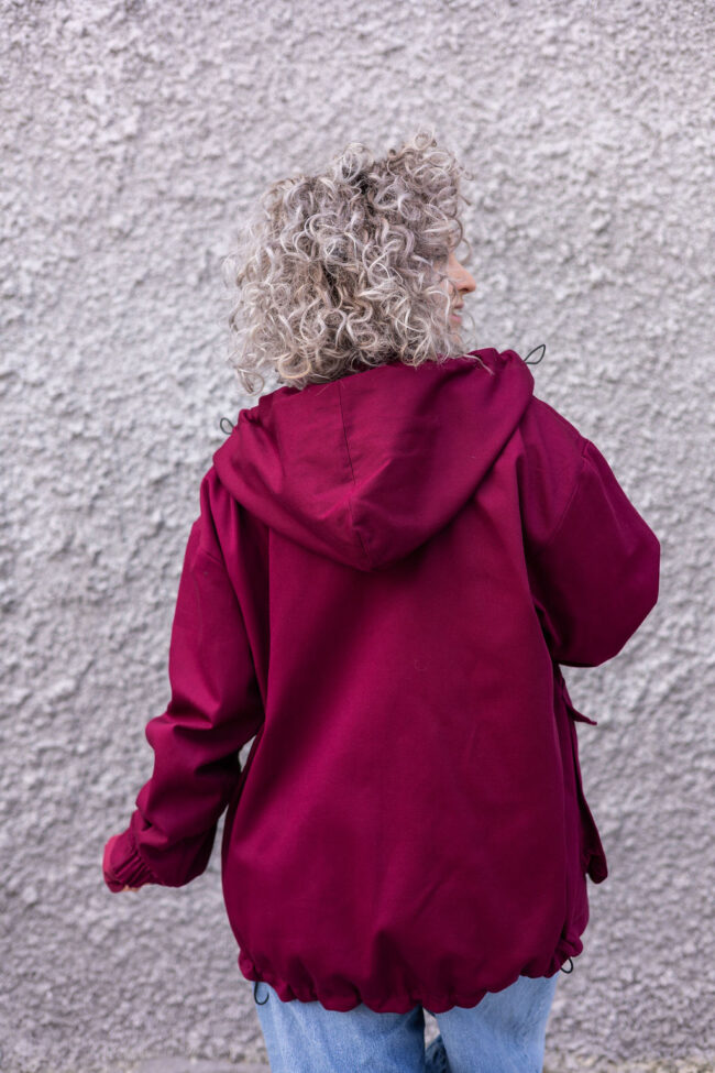 Loose Jacket claret - obrazek 7