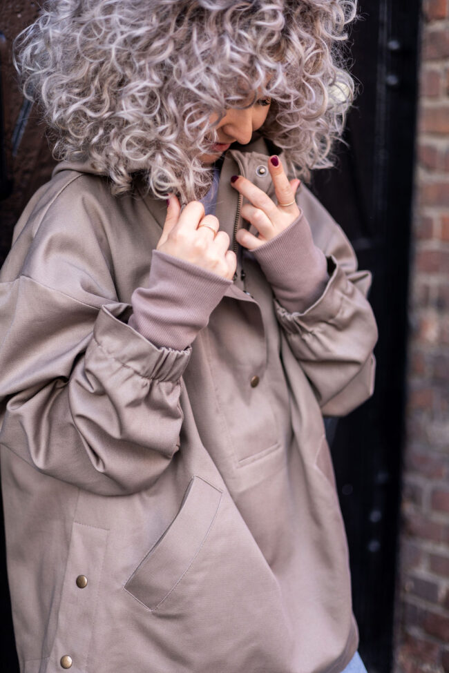 Winter Hoodie Jacket safari - obrazek 6