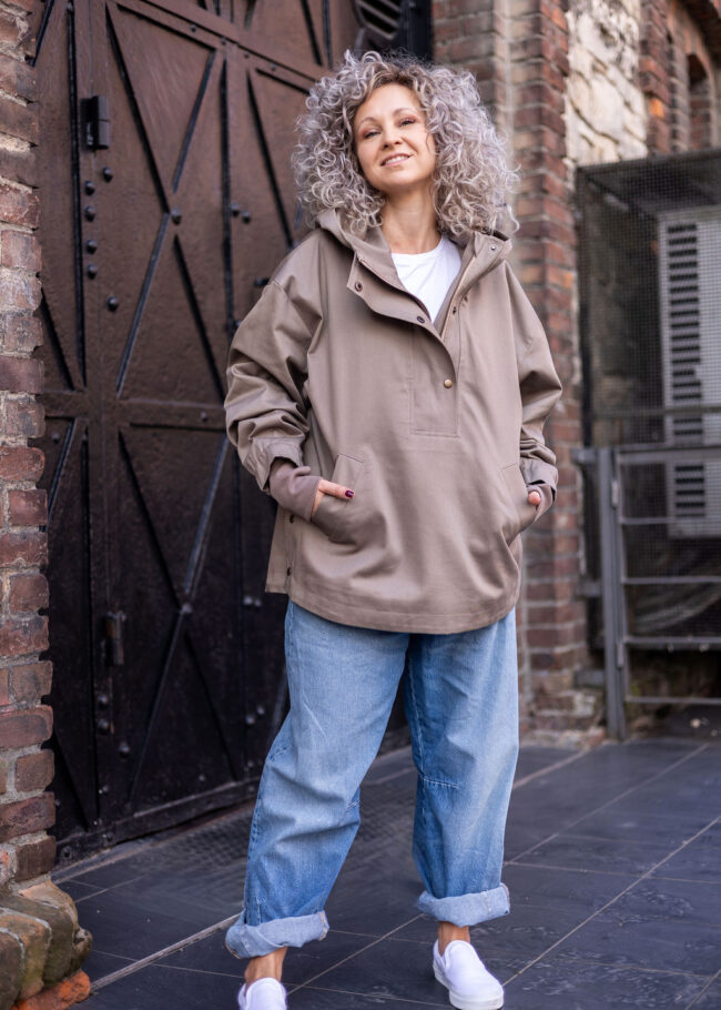 Winter Hoodie Jacket safari - obrazek 4