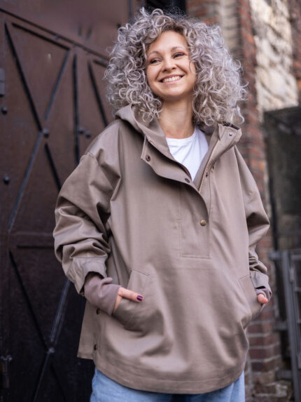 Hoodie Jacket safari
