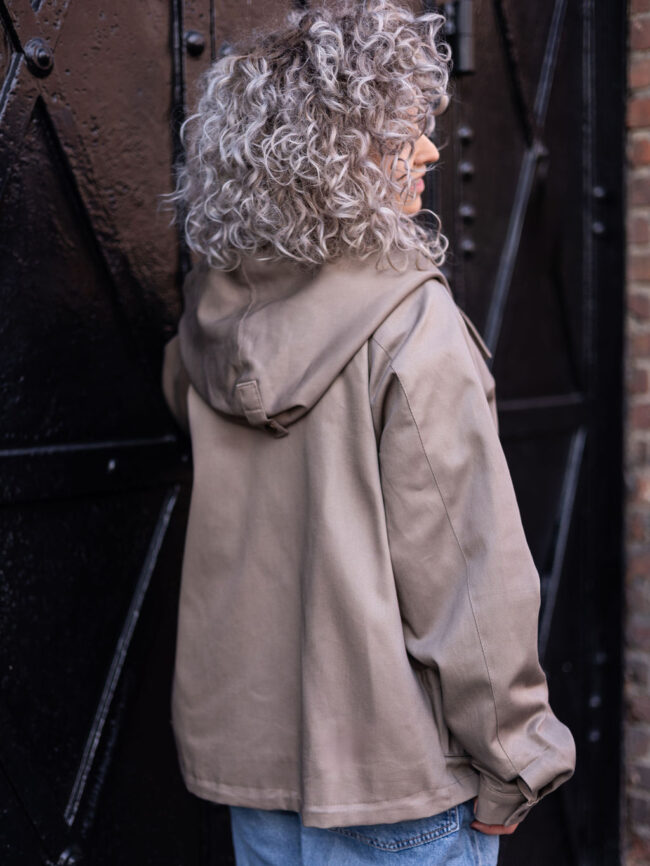 Winter Hoodie Jacket safari - obrazek 2