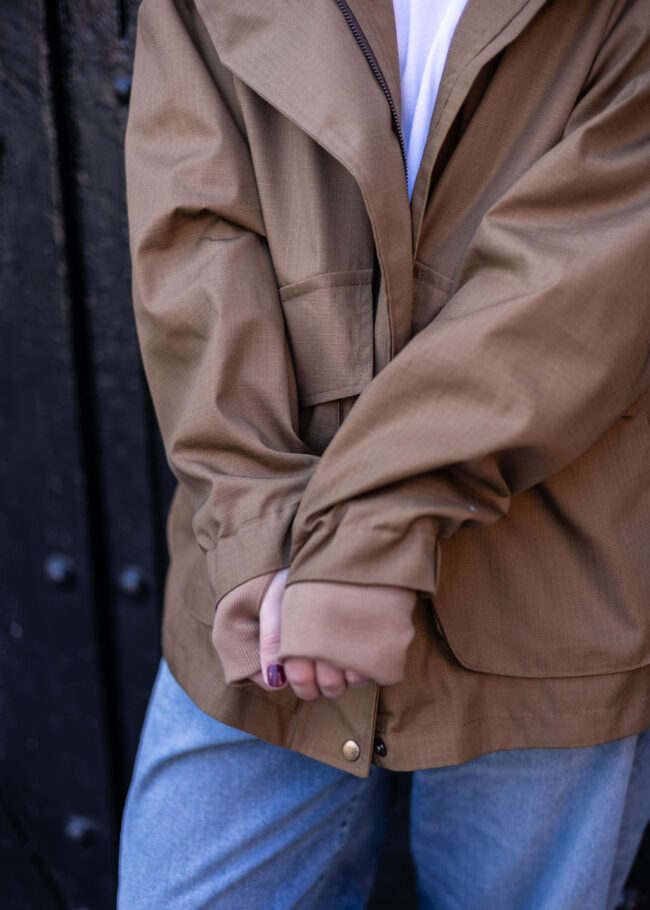 Loose Jacket brown - obrazek 3