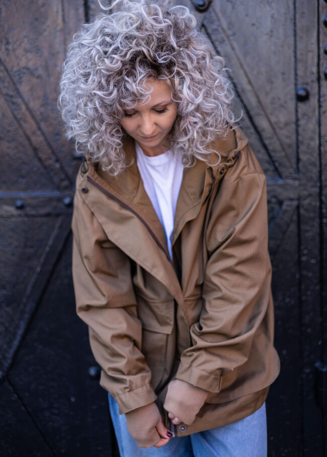 Loose Jacket brown - obrazek 5