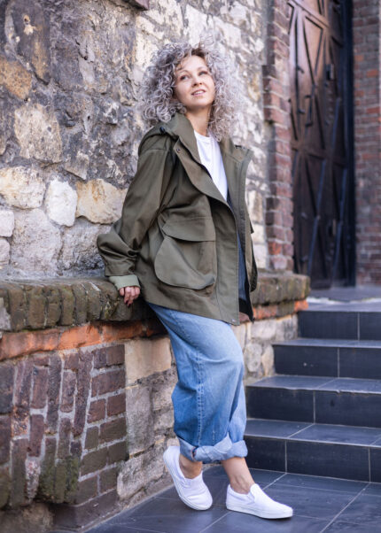 Loose Jacket khaki