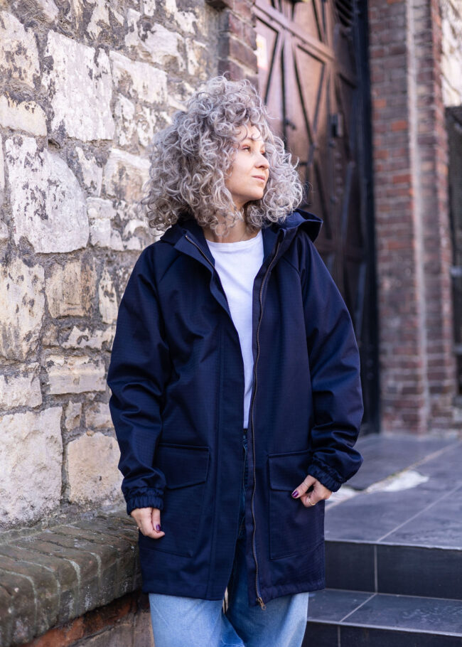 Winter Jacket dark blue - obrazek 6