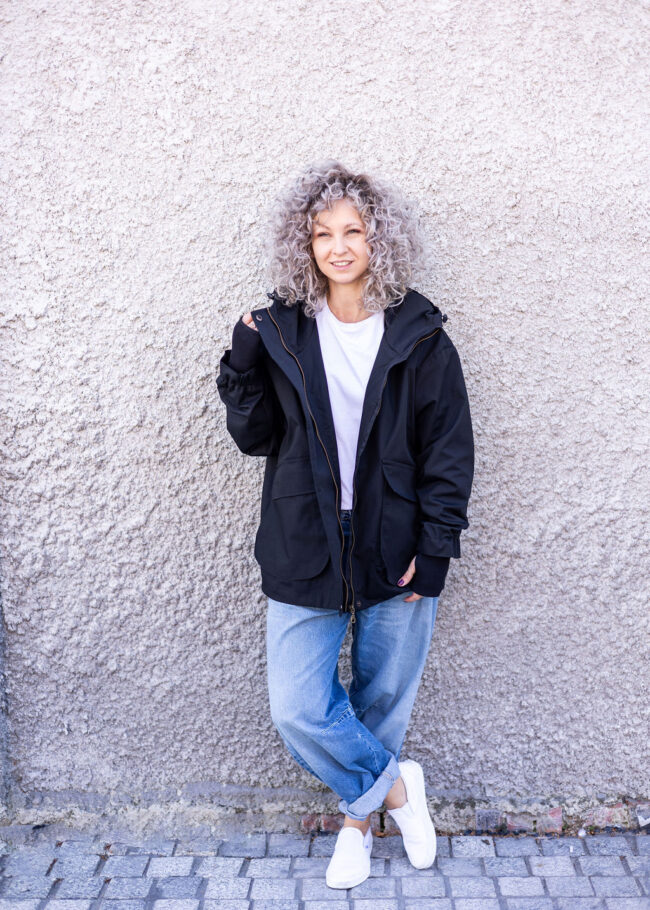 Loose Jacket black - obrazek 6