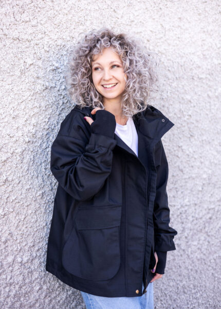 Loose Jacket black