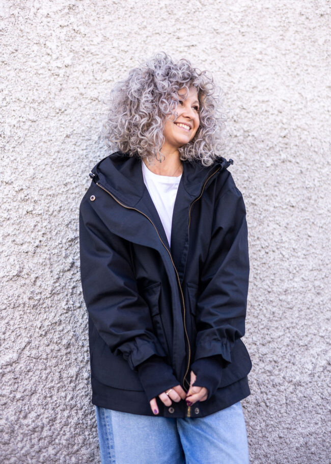 Loose Jacket black - obrazek 4