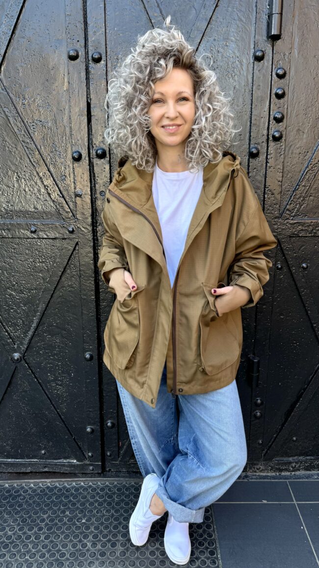 Loose Jacket brown - obrazek 2