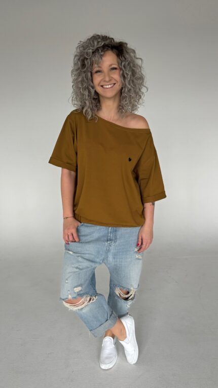 T-shirt Kaja gold
