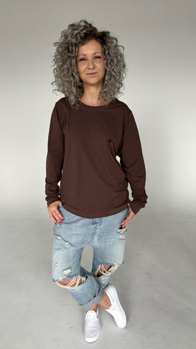 Longsleeve Maja brown - obrazek 5