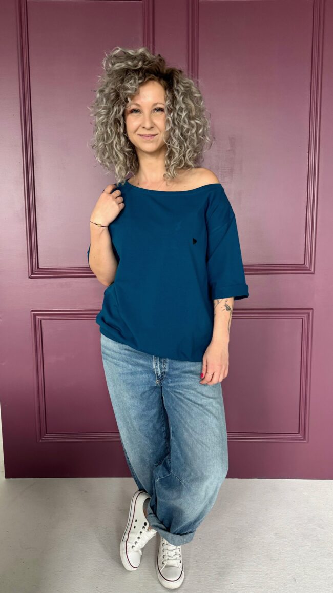 T-shirt Kaja blue - obrazek 4