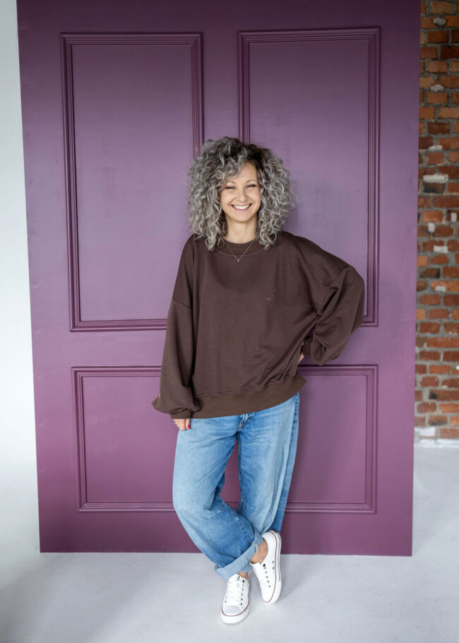 Classic Blouse brown - obrazek 3