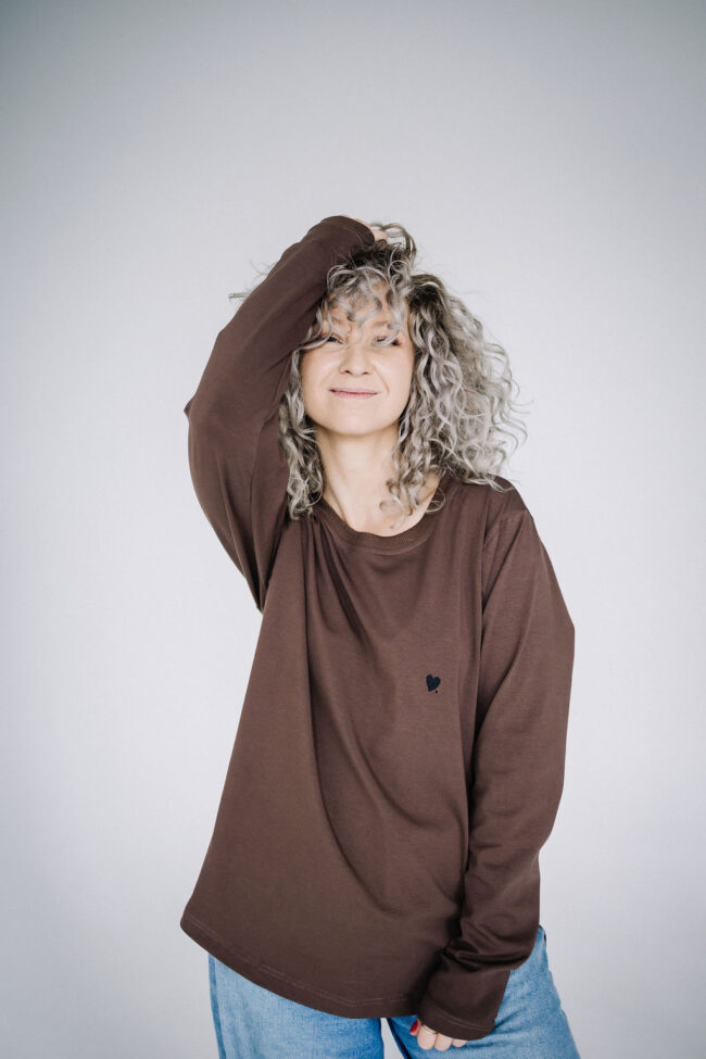 Longsleeve Maja brown - obrazek 13