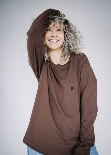 Longsleeve Maja brown