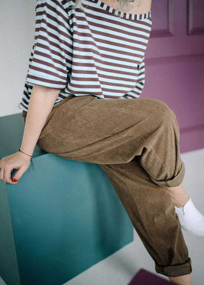 Balloon Trousers brown - obrazek 7
