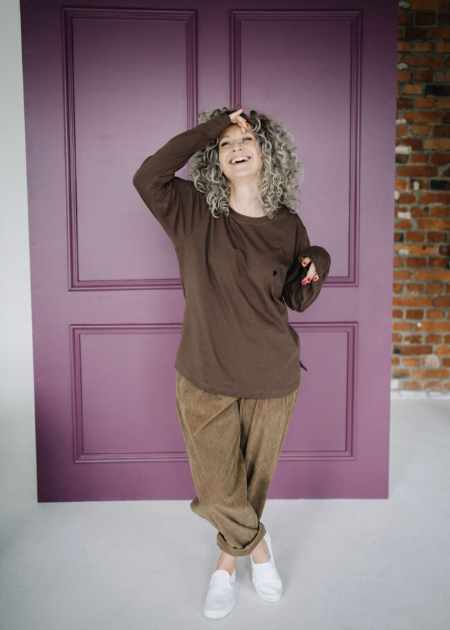 Longsleeve Maja brown - obrazek 12