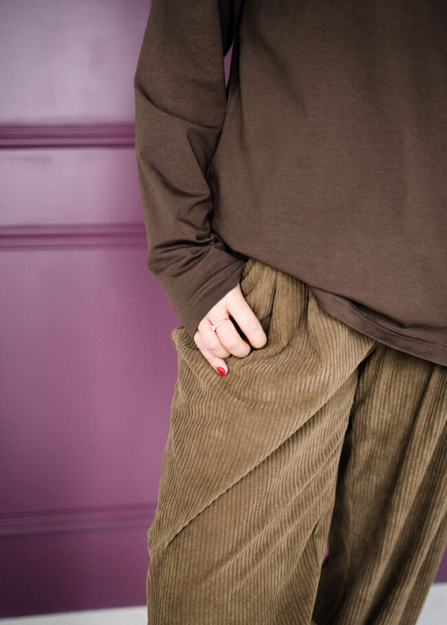 Longsleeve Maja brown - obrazek 11