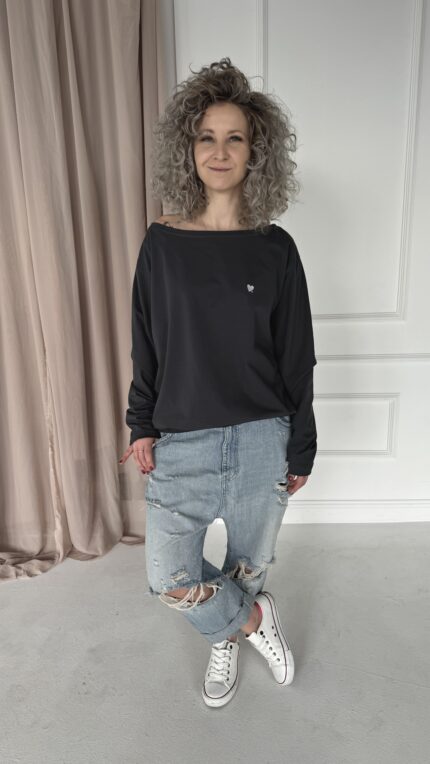 Longsleeve Kaja stalowy